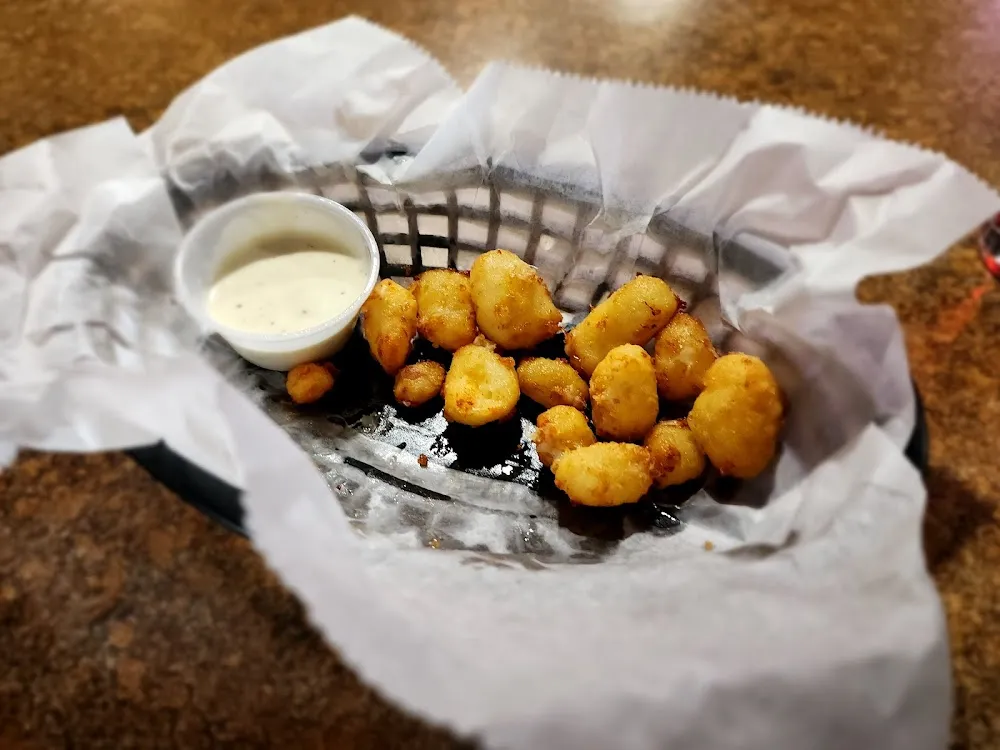 Garlic or Bacon Cheese Curds